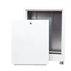 Warm Grid Manifold Cabinets
