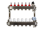 Warm Grid Pre-Assembled Manifold with Pressure Gauge & Auto Air Vent