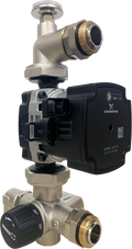 Warm Grid 4-Way Valve and Mixing Unit with Grundfos Pump