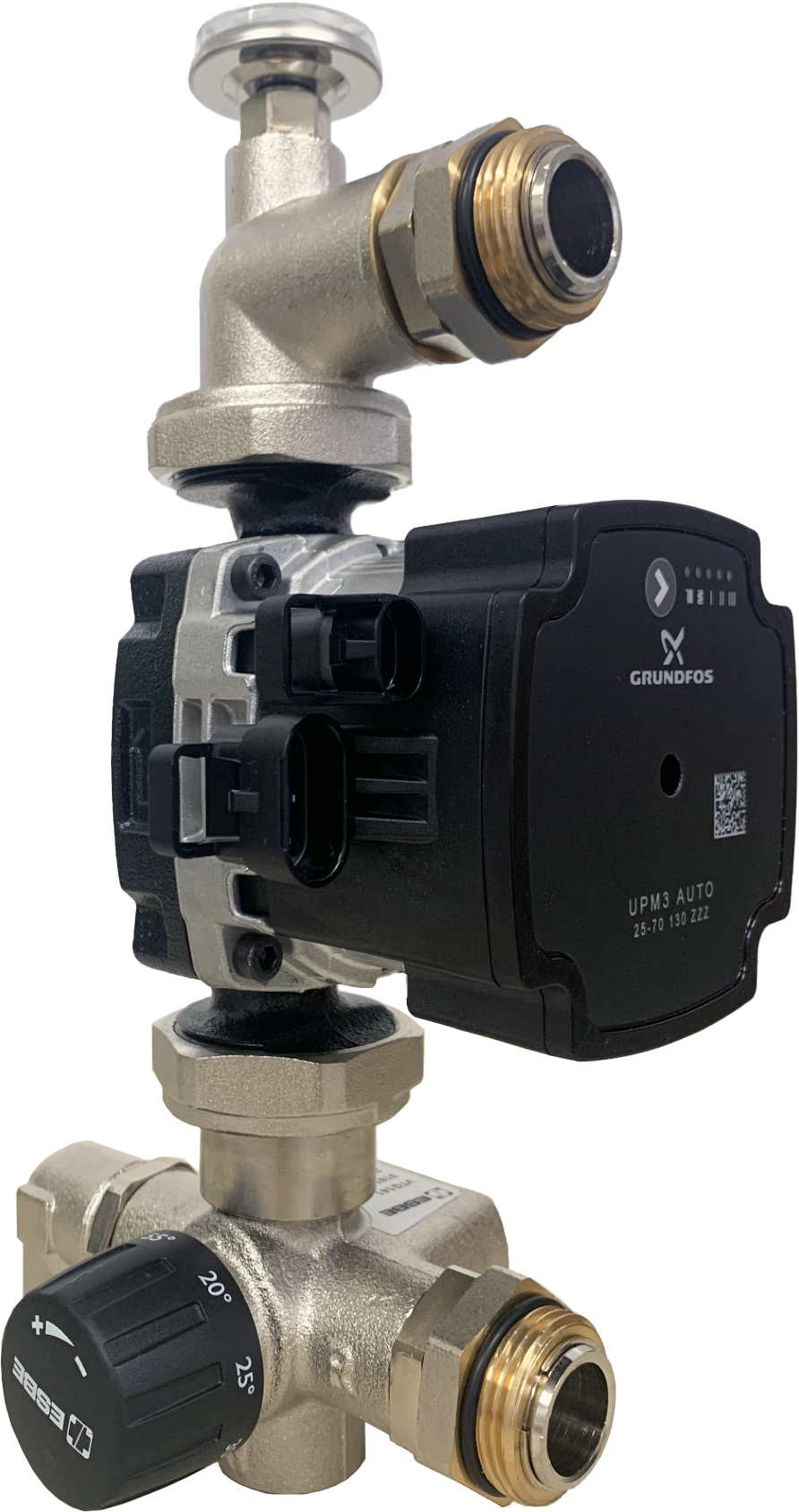 Warm Grid 4-Way Valve and Mixing Unit with Grundfos Pump