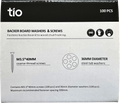 Warm Grid Backer Board Washer and Screw Pack